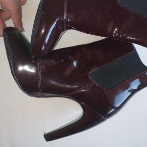 ZARA Woman's Patent Ankle Boots